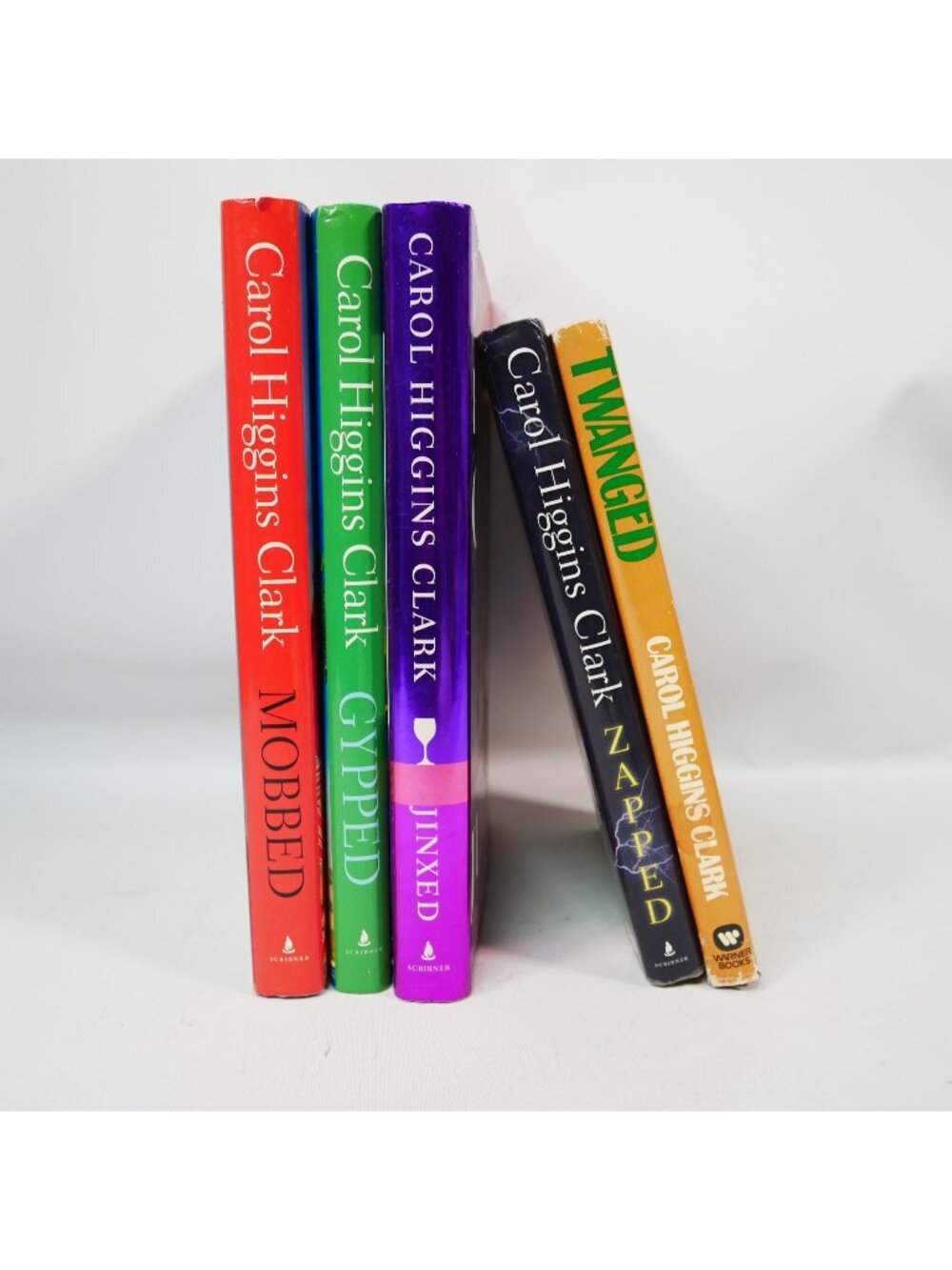 Carol Higgins Clark Regan Reilly Mystery Book Set Of 5: Mobbed Gypped Jinxed Twa